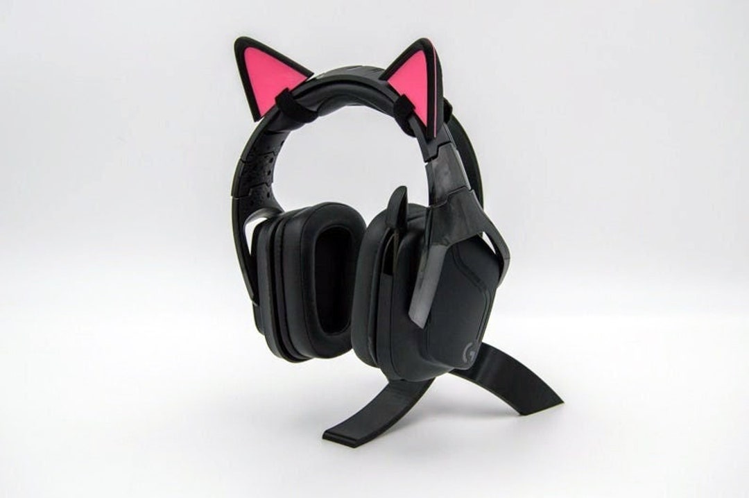 Gaming Headset Wireless Kitty Headphones Gs510 Cat Ears Headset