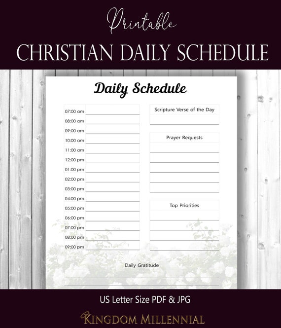 christian tours schedule