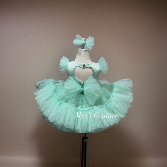 green emerald velvet dress Proper Peony Girls GIA Easter Dress main image 0