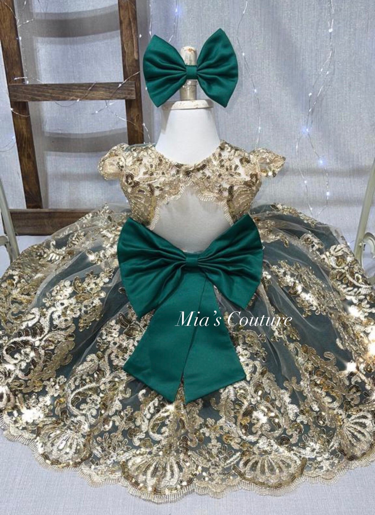 slim fit dress slacks Dark Green Jacquard Corset Dress main image 0