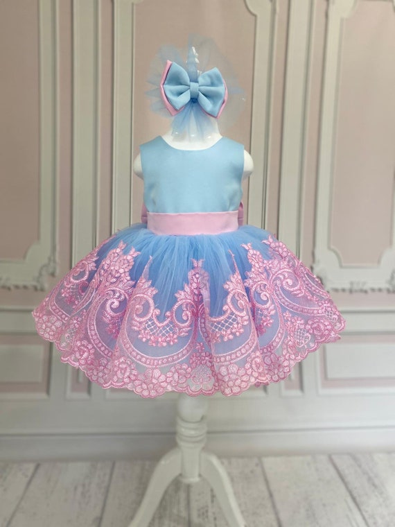 Pink & Blue Cotton Candy Unicorn Lace Satin Tulle Big Bow Beauty Pageant Girls Dress - Etsy Pink & Blue Cotton Candy Unicorn Lace Satin Tulle Big Bow Beauty Pageant Girls Dress - Etsy