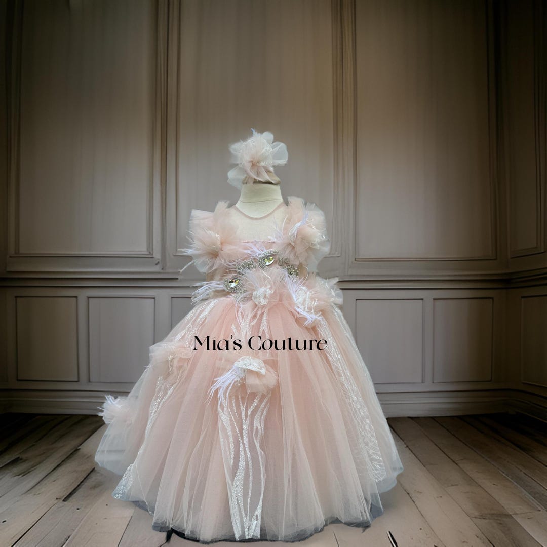 baby giulia dress blush main image 0