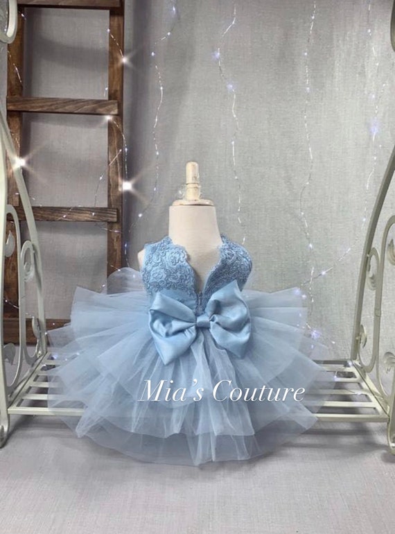Ladies sky blue dress cheap