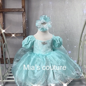 Disney’s Princess Arial Little Mermaid Inspired Vintage Gown