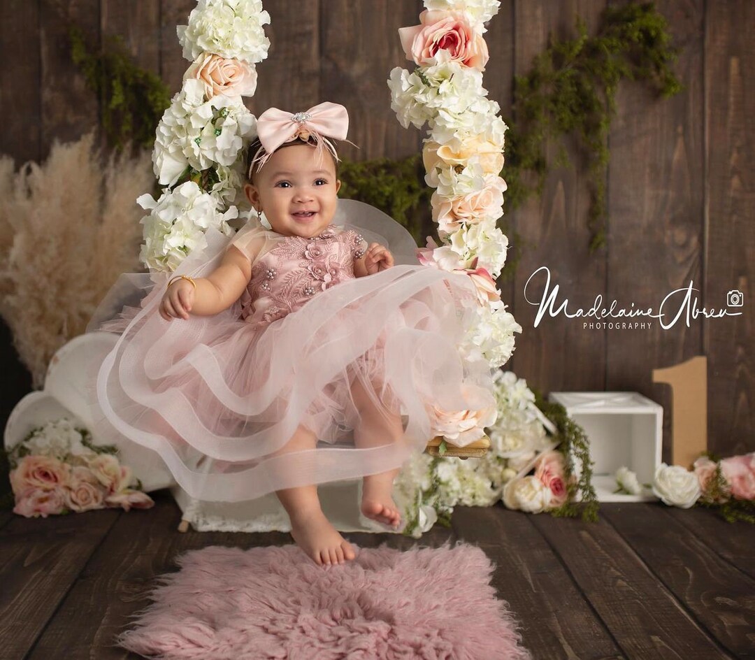 baby giulia dress blush main image 1