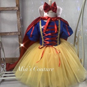Princess Snow White Vintage Style Inspired Gown
