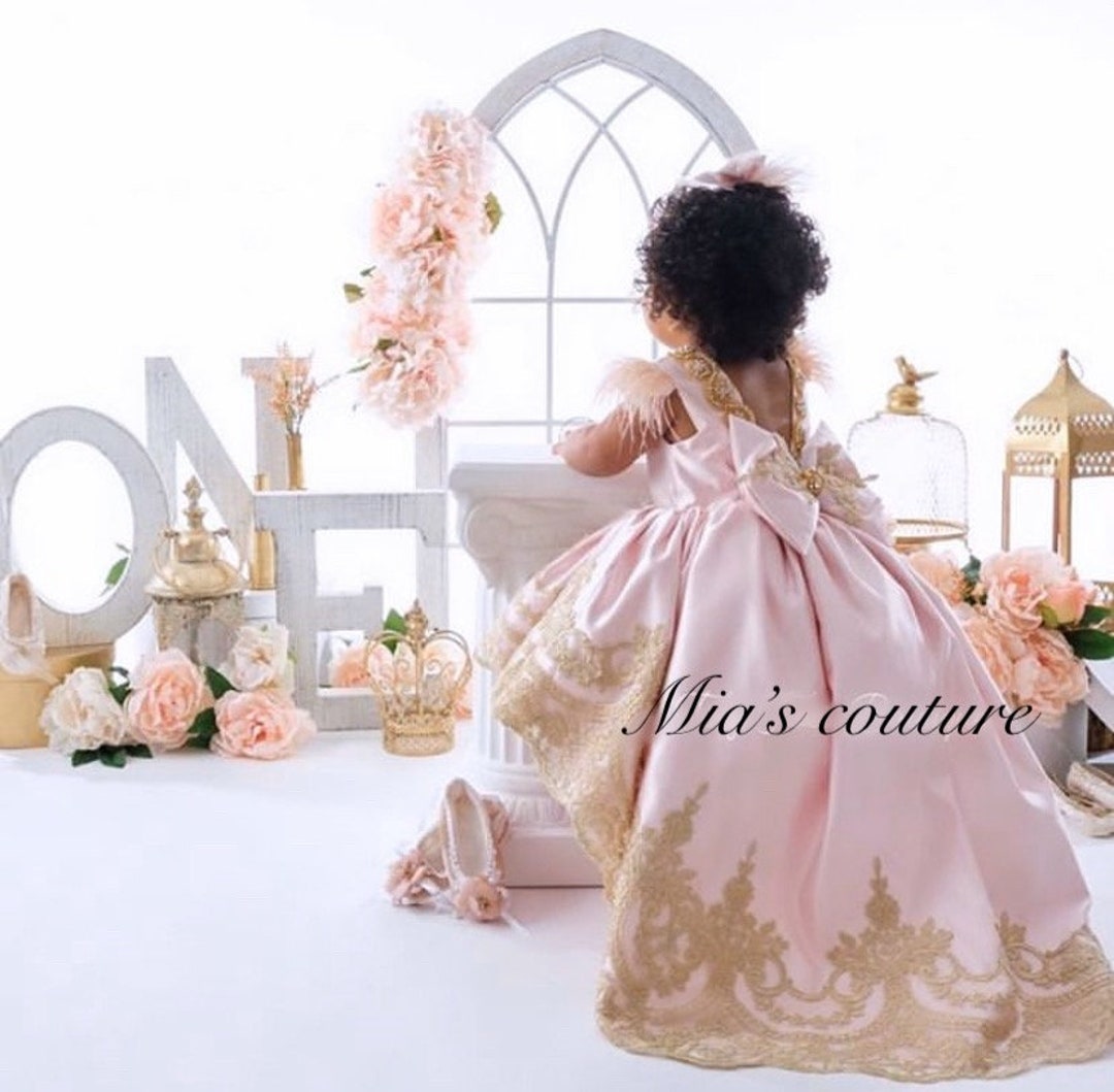 Amazon.com: Boho First Birthday Outfit Girl: Princess Onderful My 1st  Birthday Dresses for One Year Old Cake Smash Photoshoot Baby Flower Spring  Easter Dress Headband Toddler Summer Clothes Fairy Party Pink: Clothing,