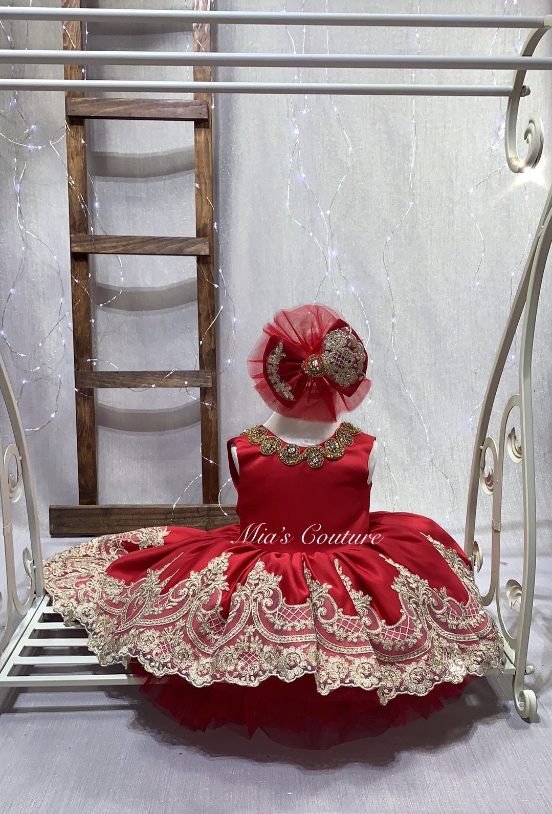 red and gold infant dress Amazon.com: Bonnie Jean Infant Girls Red Gold Reindeer Print Short Sleeve Holiday Christmas Dress 12m: Clothing, Shoes & Jewelry