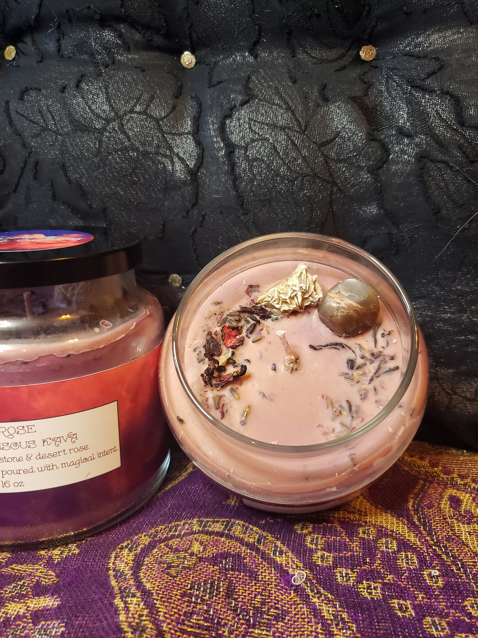 Lovely Rose Ritual Candle Intention Candle Ritual Candle Etsy