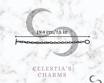 Pulsera con dije de acero inoxidable negro – Triple chapado, ajustable con primer dije de regalo