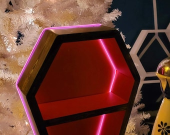 LED-gotisk kistycka: Spöklik häxdekor