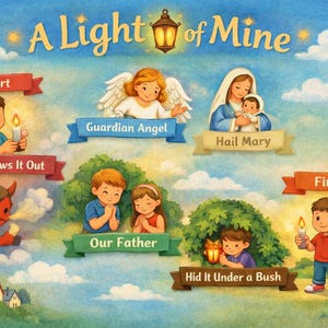 A light of mine catholic board game
