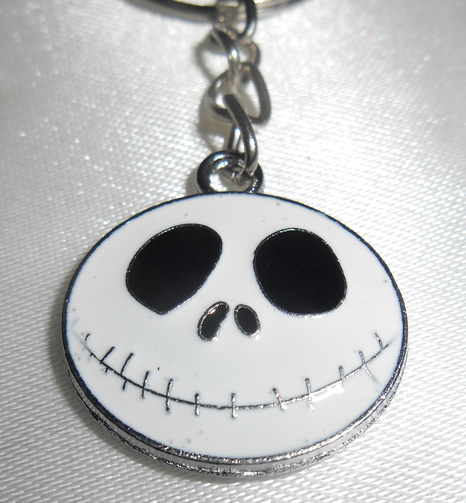 Nightmare before christmas inspired keychain Etsy