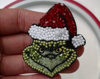 Grinch brooch best sale
