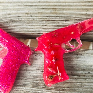 PORTE-CLÉS ROSE GLITTER