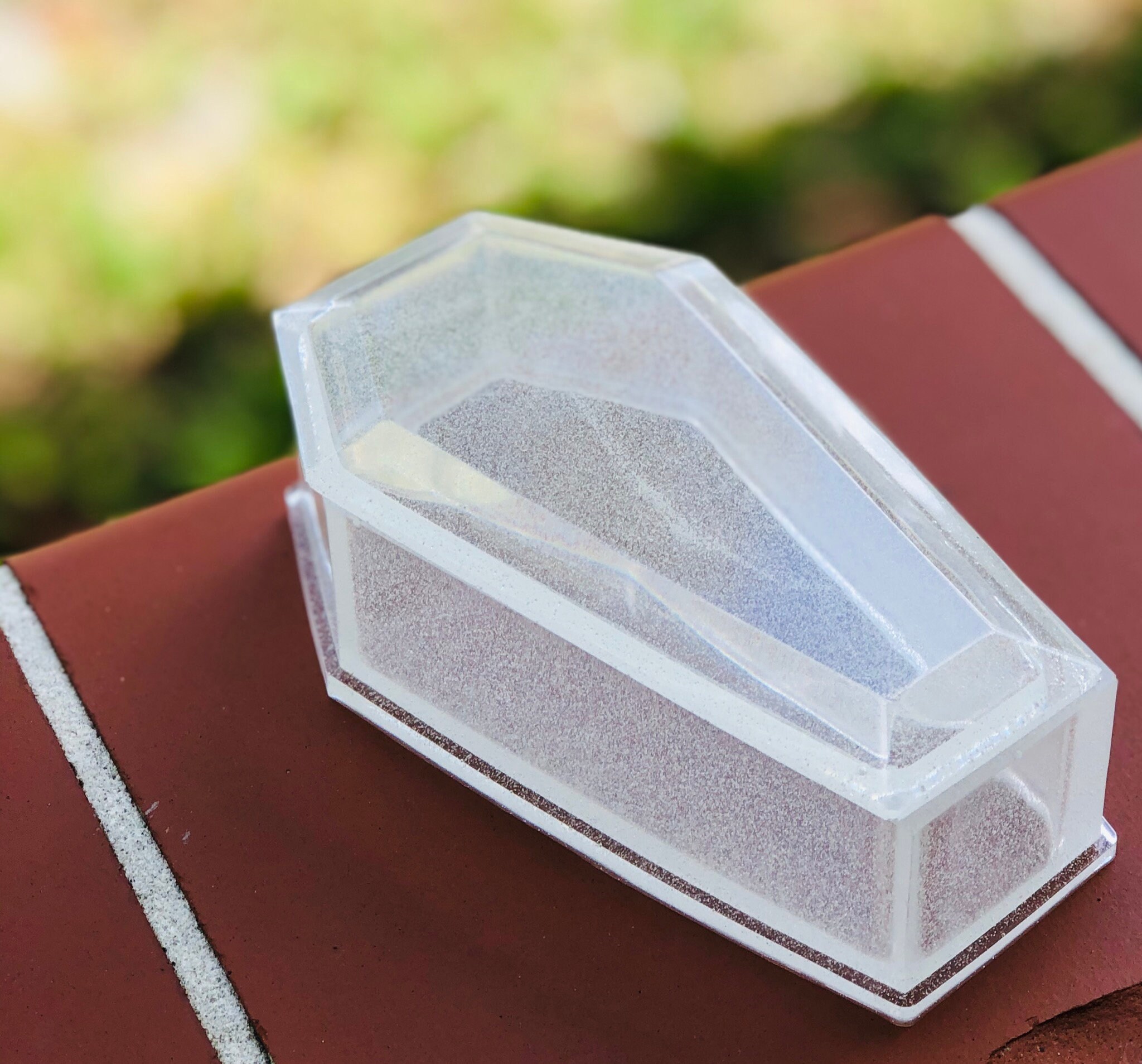 CLEAR COFFIN Etsy