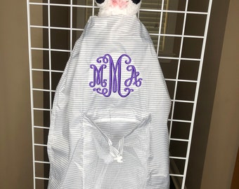 Monogrammed Laundry Bag, High school Graduation Gift,  Clothes Hamper, College Laundry Hamper, Dorm Room Gift, Personalized Laundry Bag,