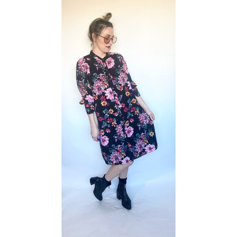 spring dress IMMYC Isaac Mizrahi floral dress floral dress flowy dress,