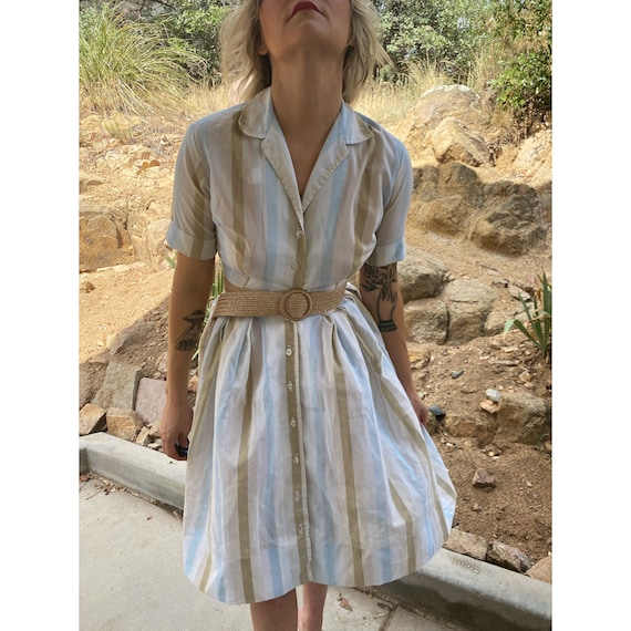 1940s dress, 1950s dress, 1940s house dress, 1950s