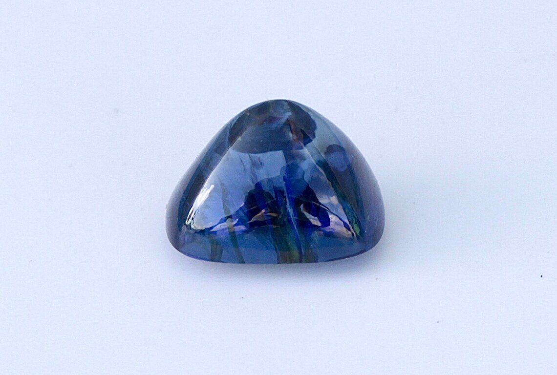 1.87carat Natural Blue Sapphire Unheated Gemstone Sugar Loaf Etsy
