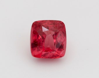 SOLD 3.04 Carat Mahengi Red Spinel: Cushion Cut Loose Gemstone