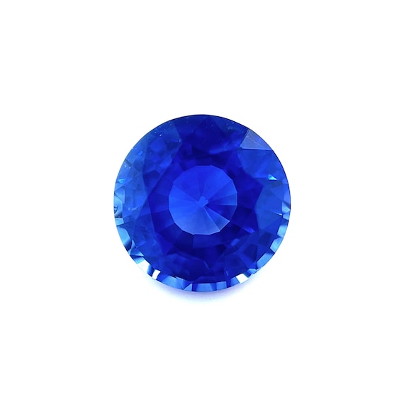 販売済み 2.93カラット ラウンドブルーサファイア：ロイヤルブルー
