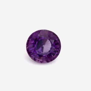 0.73Carat Natural Purple Spinel Round Excellent Cutting Brilliant Luster Vivid Purple Color | Unheated Loose Stone