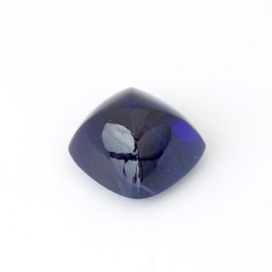 3.32Carat Natural Blue Sapphire Unheated Gemstone CERTIFIED Sugar Loaf Cut With Very Good Shape Color And Luster | Unheated Loose Stone