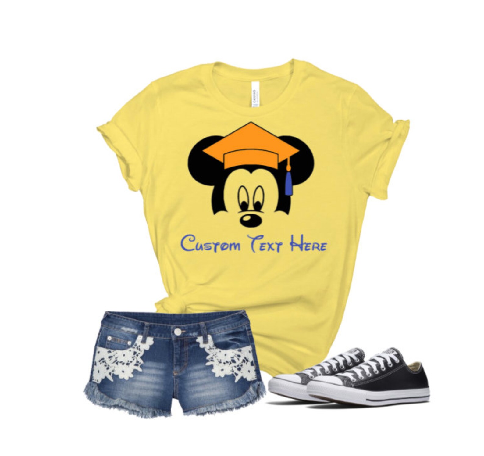 Custom Disney Graduation Shirt Disney Graduation Mickey and Etsy UK