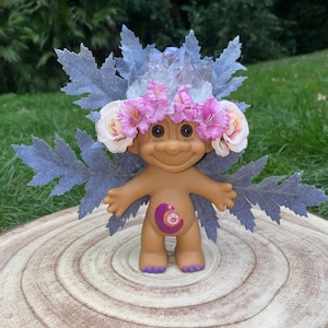 Aura Amethyst Crystal Troll