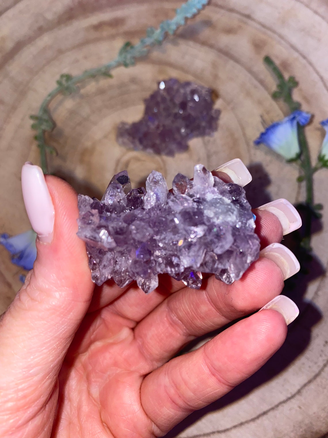 amethyst flower agate amethyst flower agate