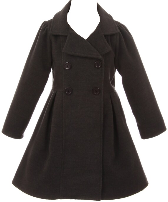 Girls winter cheap dress coat