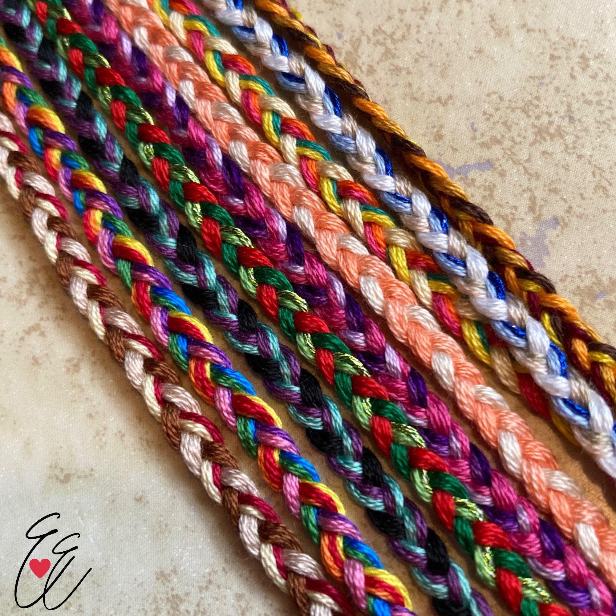 String Anklets Etsy