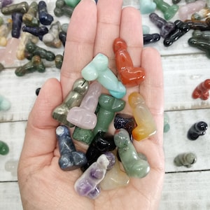 Crystal Phallus/Penis  Carvings
