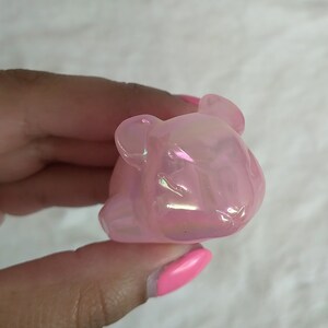 Rose Quartz Pink Angel Aura Sleepy Mouse