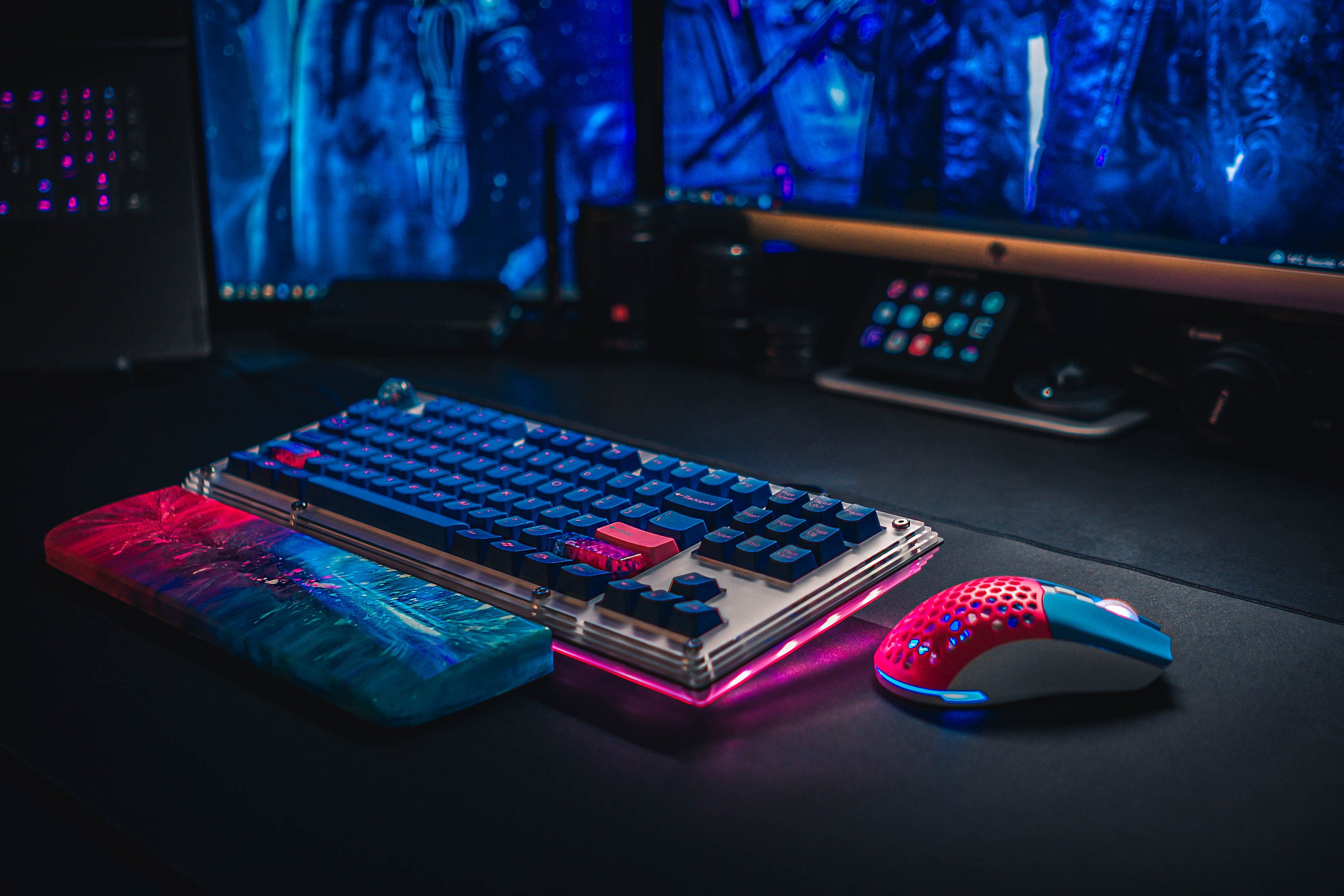 LK Prism 87 TKL Stacked Acrylic Case & PCB Kit Etsy