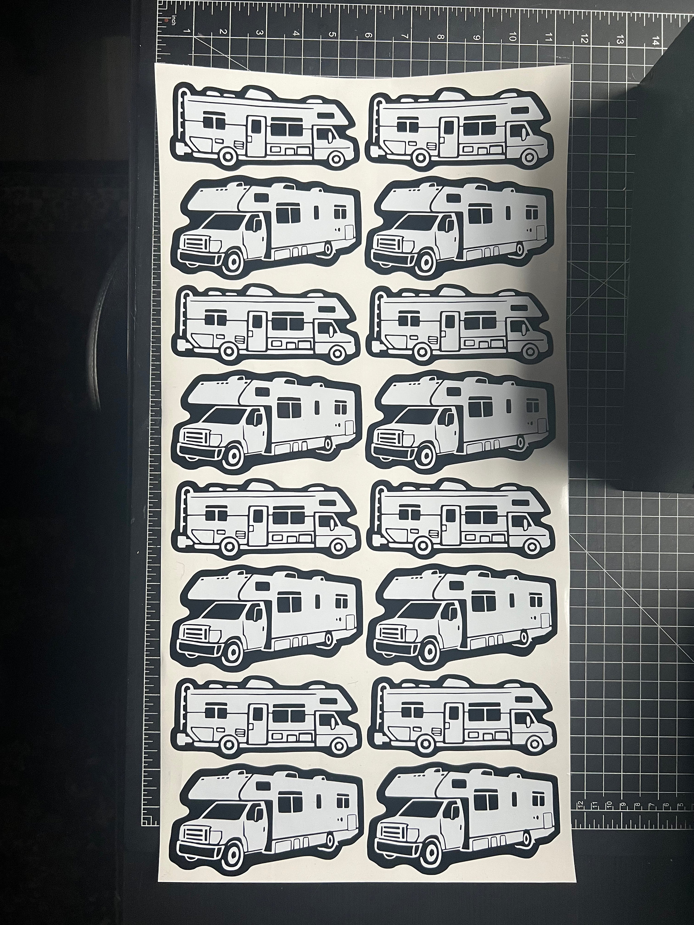 RV Class C Sticker - Etsy