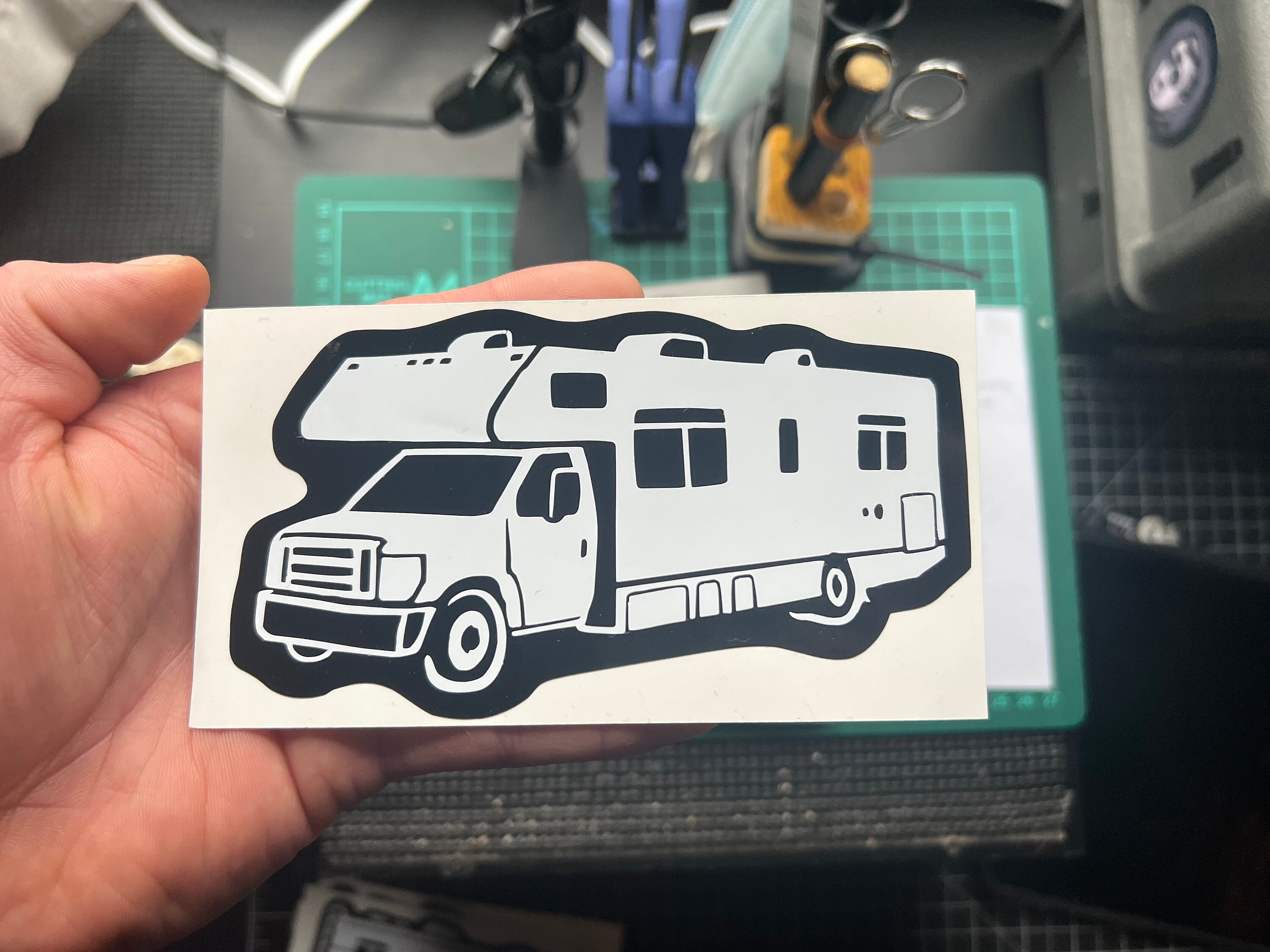 RV Class C Sticker - Etsy