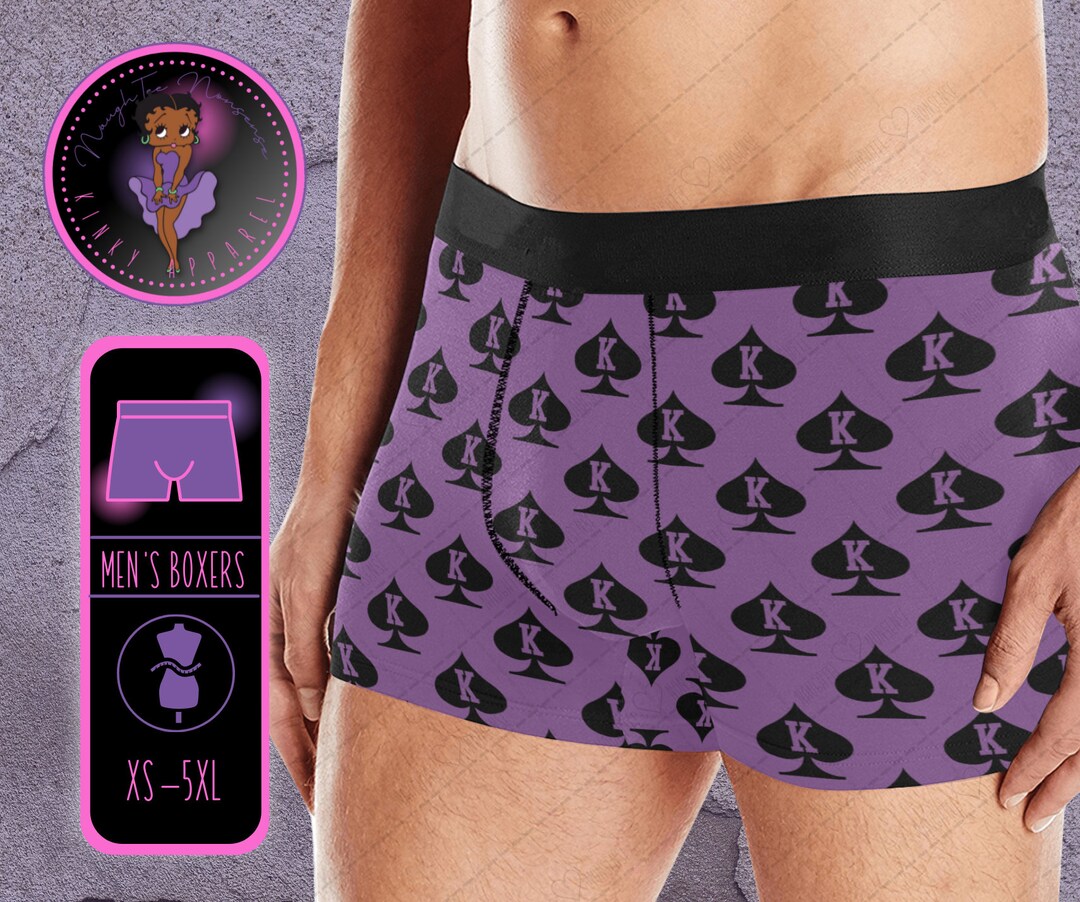 King of Spades Mens Boxers, I Love BBC Boxers, Spade King, Mens