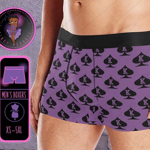 King of Spades Mens Boxers, I love BBC Boxers, Spade King, mens, cuckold, subby, bisexual, light fabric, mens briefs, BBC, Cheating,