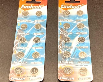 20  LR44  AG13 1.5V  Mercury free IN MELBOURNE Batteries. Just arrived from the factory