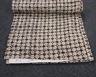 Indian Hand Block Print Kantha Quilt Throw Reversible Kantha Bagru Print Soft Cotton Queen Size Kantha Bed cover Hand Stitched Blanket Quilt