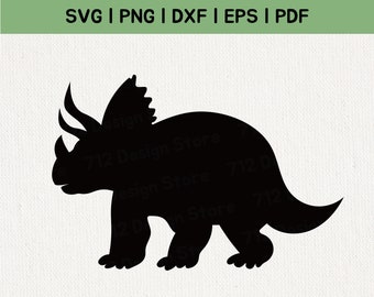 Download Triceratops Svg Etsy