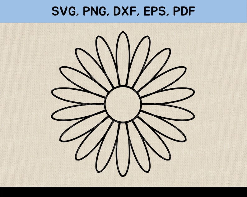 Download Flower Svg Cut File Spring Svg Files For Cricut Daisy Svg Clipart Floral Daisy Flower Silhouette Clip Art Art Collectibles Kientructhanhdat Com