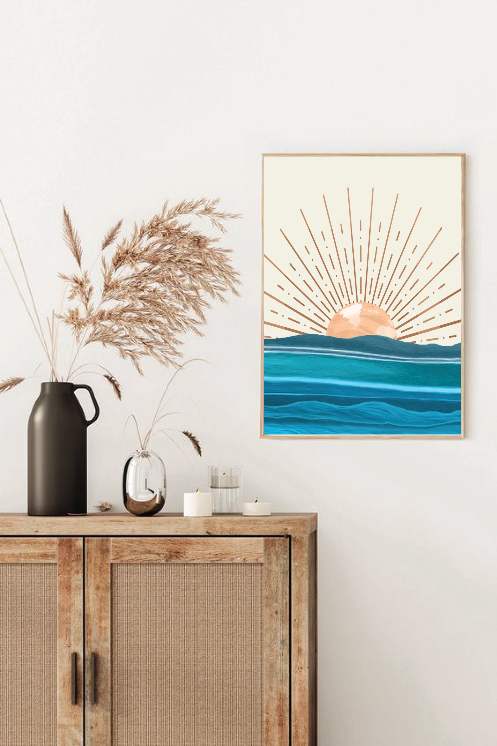 Sunrise wall art Sunrise wall decor Sunrise printable Etsy