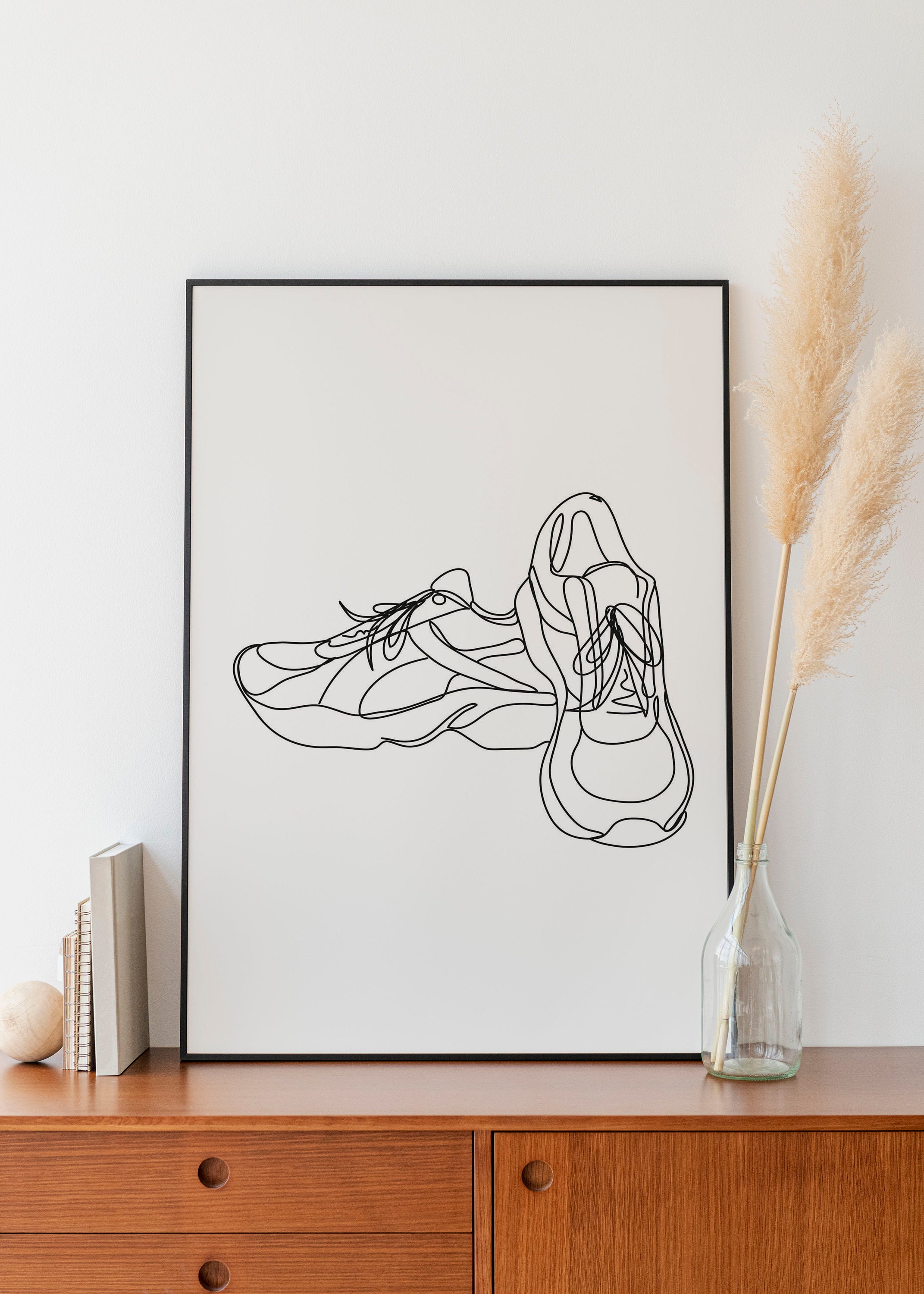 Minimalist Running Shoes Line Art Digital Download Sport Print minimalist-running-shoes-line-art-digital-download-sport-print