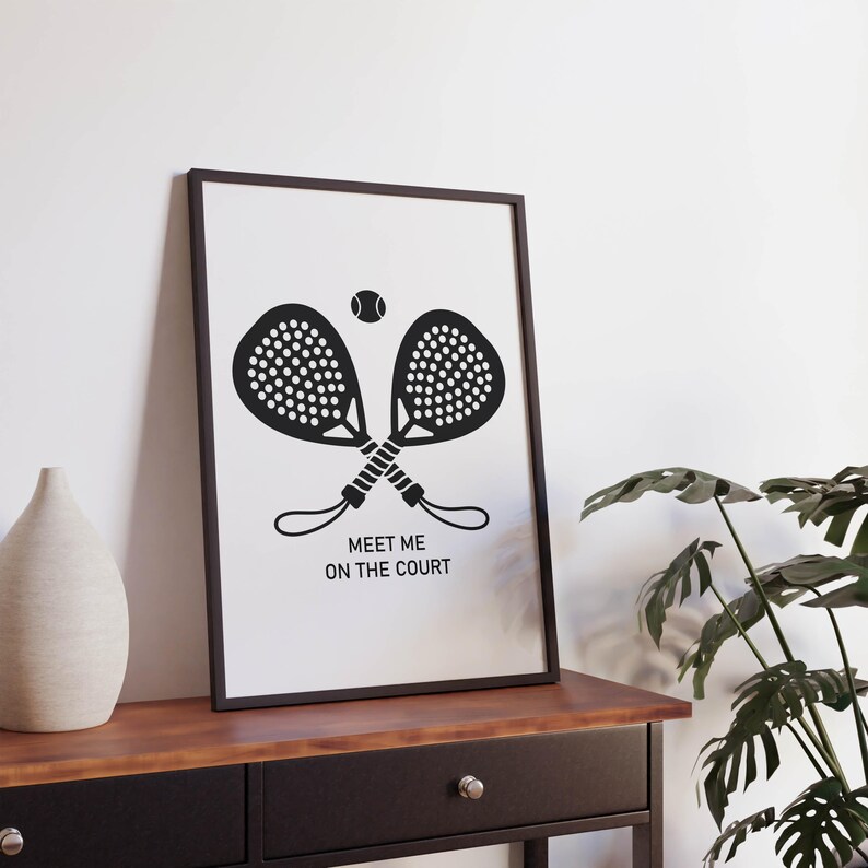 Padel Ravket Graphic Paddle Tennis Wall Art, Digital Download - Etsy UK