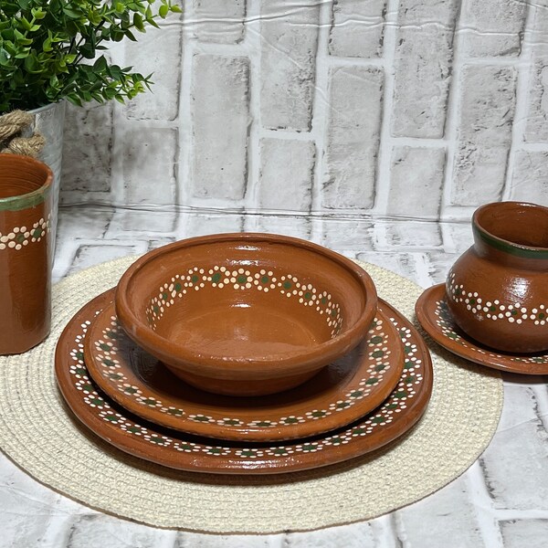 Mexican Dinnerware Set Etsy