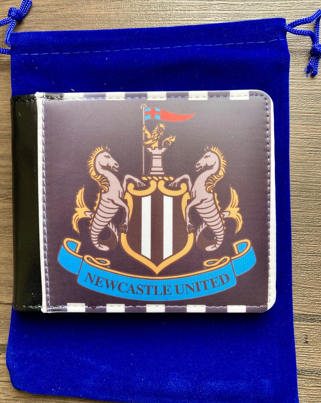 Newcastle United Themed Football Wallet. Mens/ Boys Gift Etsy