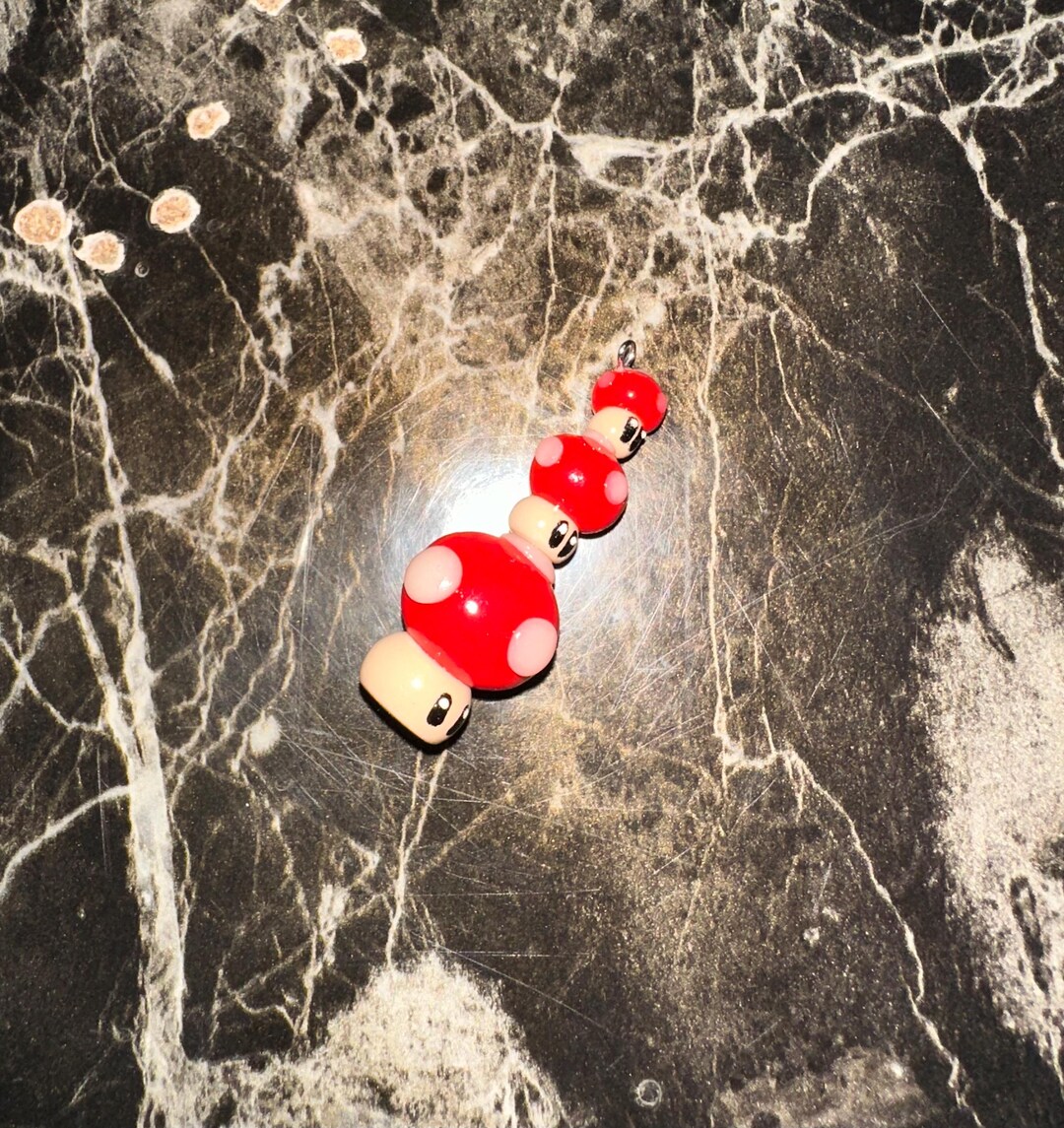 Super Mario Keychain • Mario Mushroom Keychain • Toad Keychain • Super ...